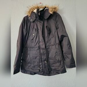 YOKI Black Warm Parka Winter Ski Snow Coat Women’s Size L